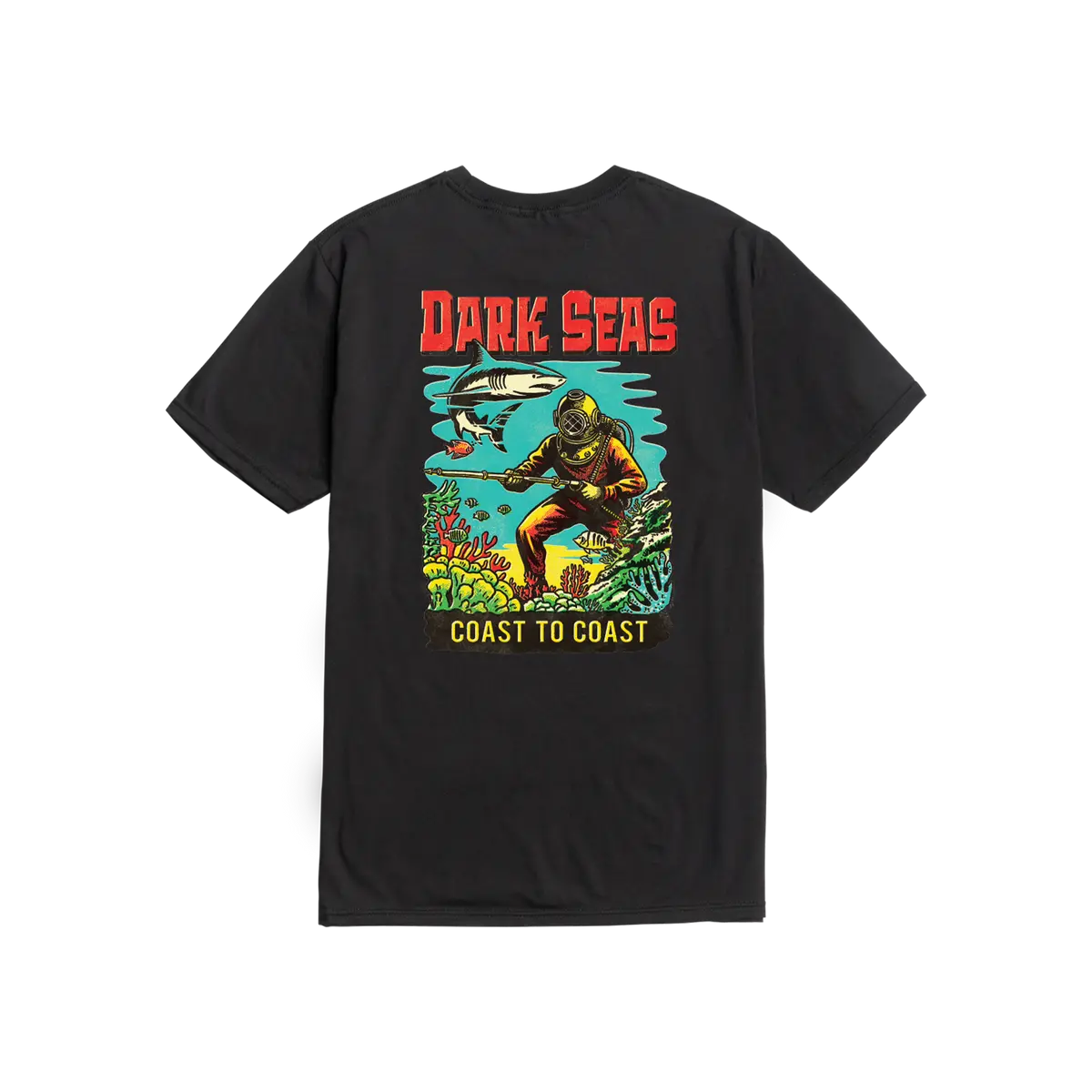 Dark Seas Mens Shirt Water Decal