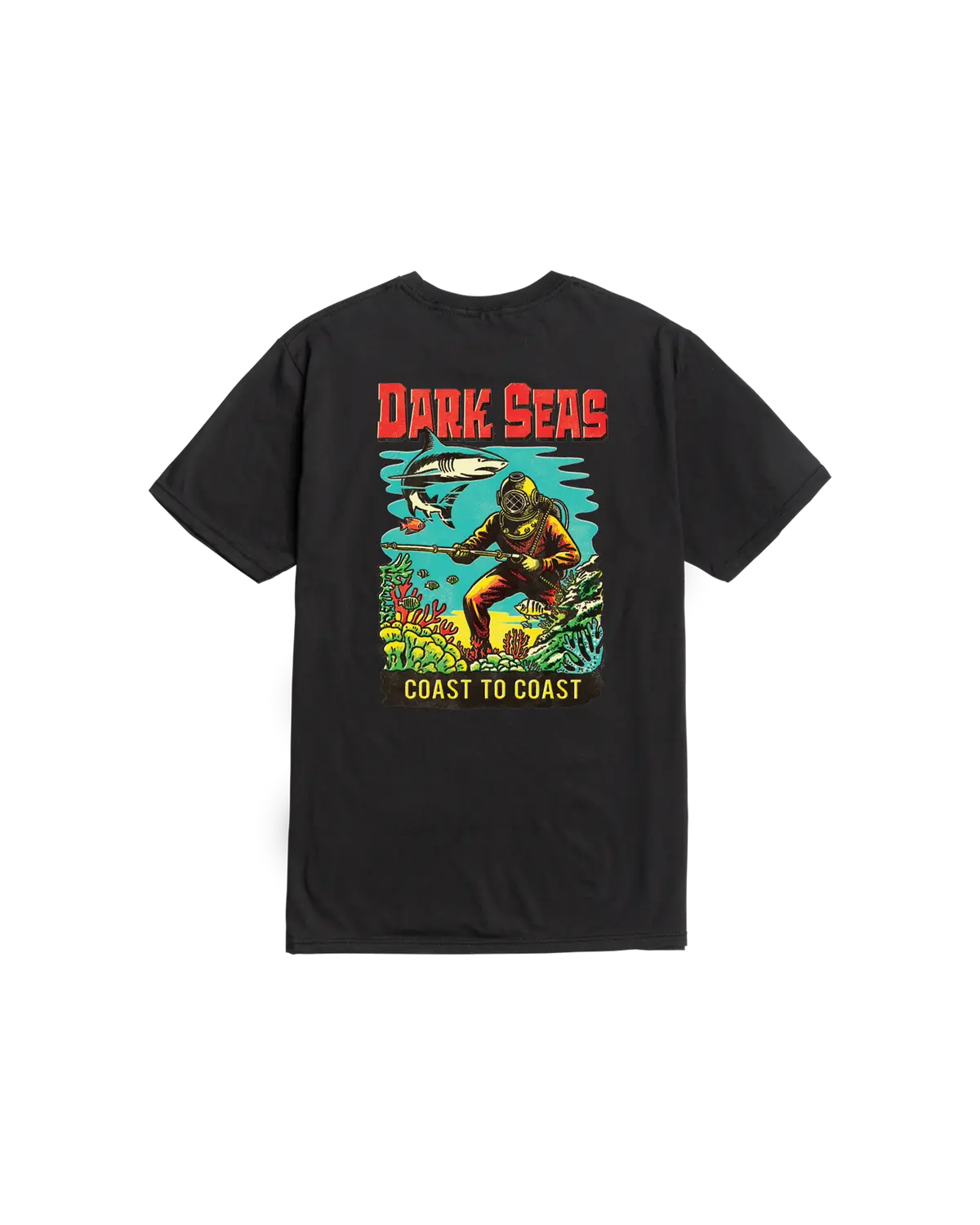 Dark Seas Mens Shirt Water Decal