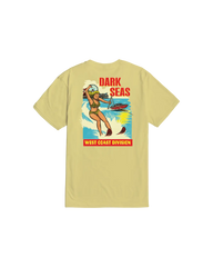 Dark Seas Mens Shirt West Coast Water Decal