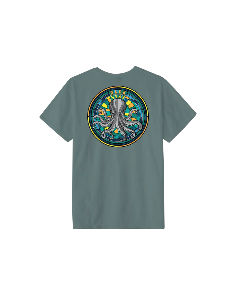 Dark Seas Mens Shirt Octo Glass Pigment
