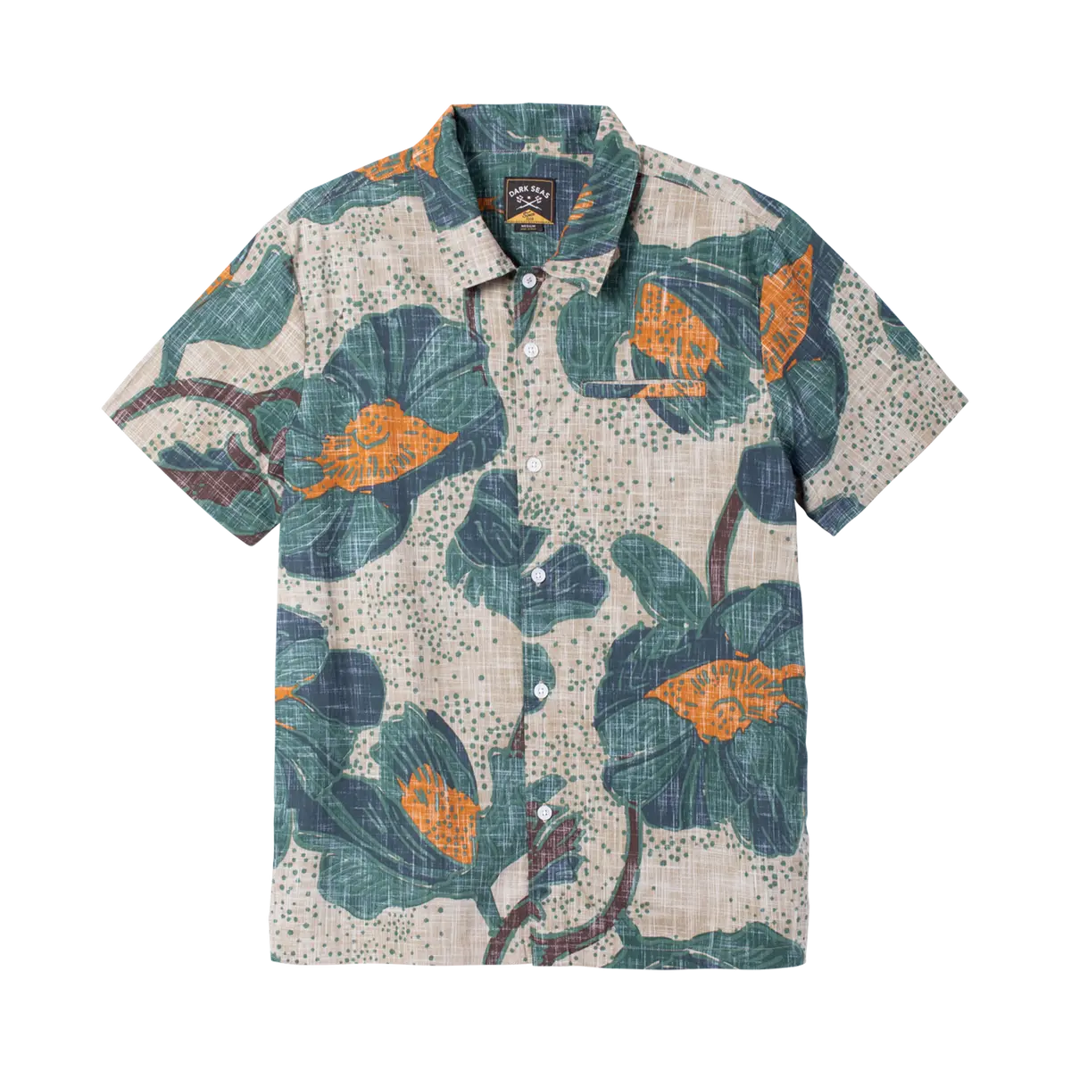 Dark Seas Mens Woven Bloom