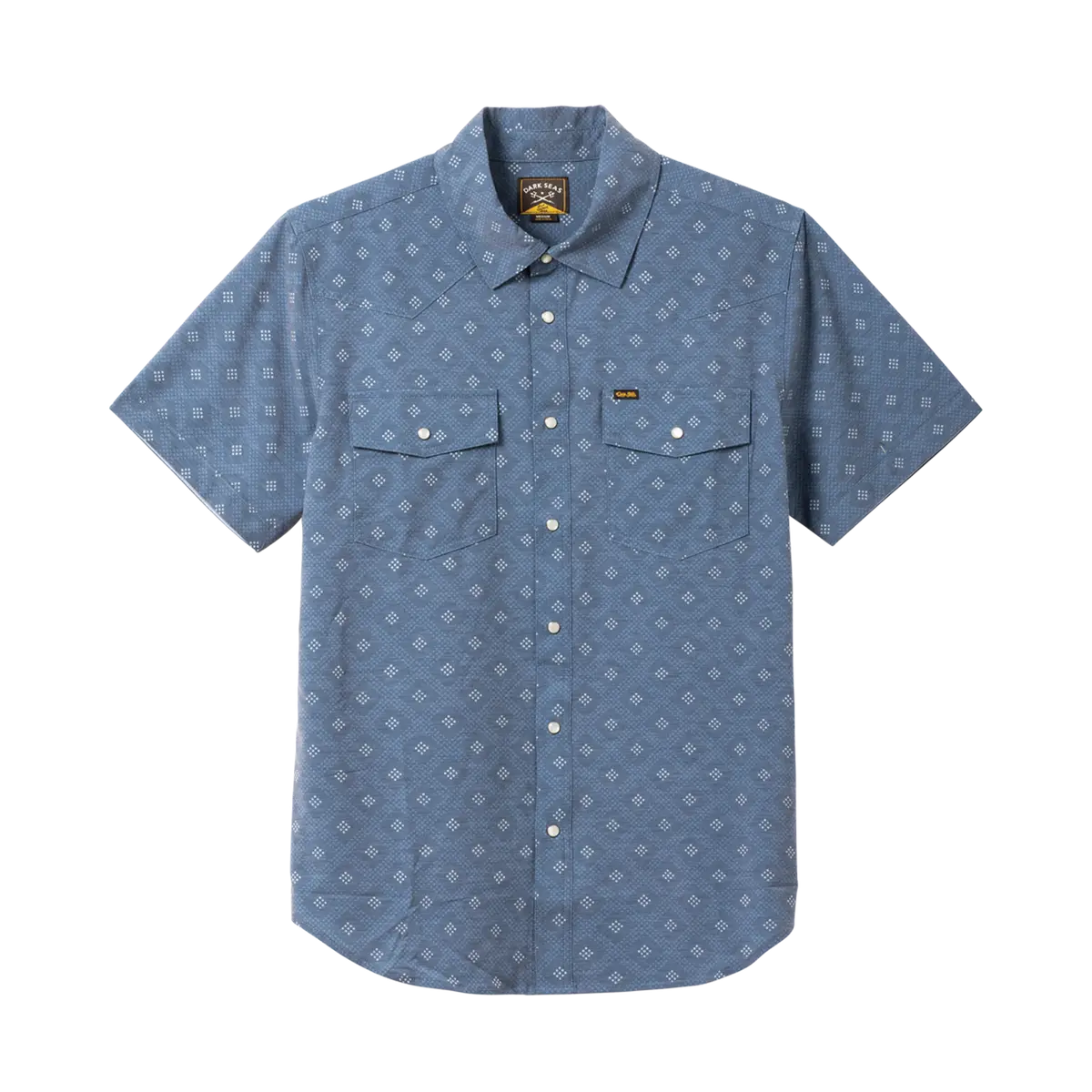 Dark Seas Mens Woven Barton SS UV