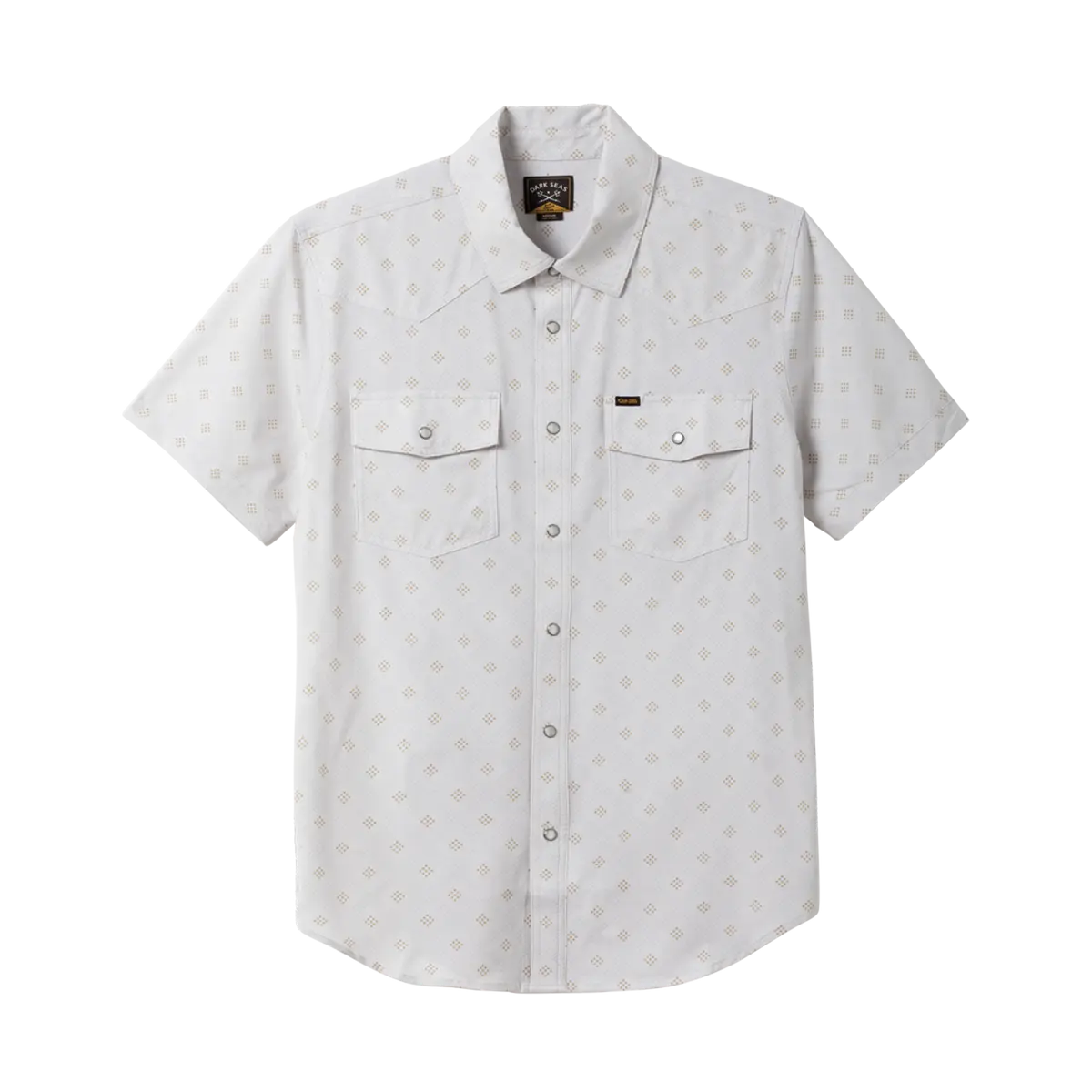 Dark Seas Mens Woven Barton SS UV