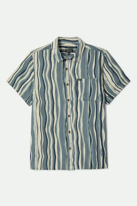 Brixton Mens Woven CRU Slub Relaxed