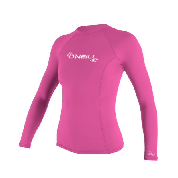 Oneill Womens Rashguard Basic Skins LS Crew