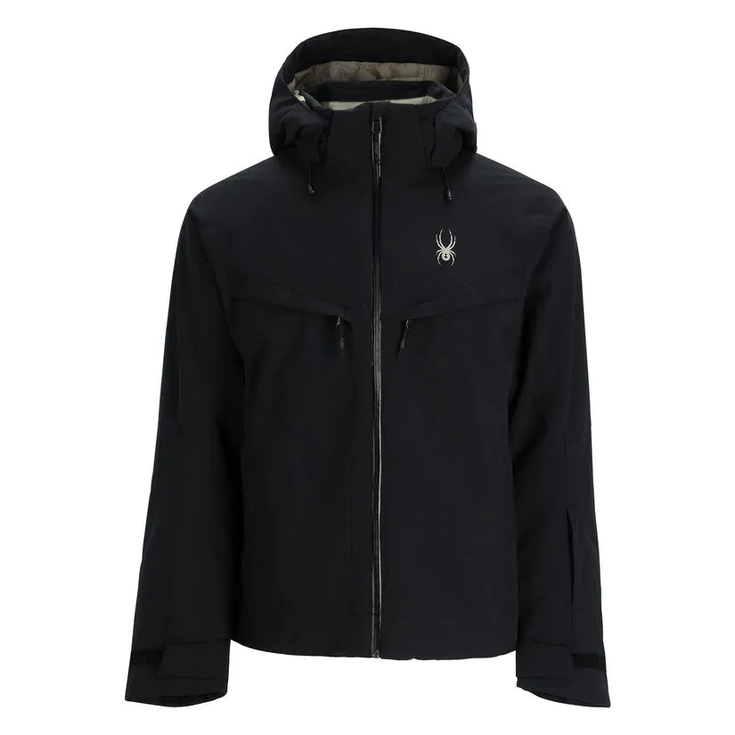 Spyder Mens Snow Jacket Copper Insulated