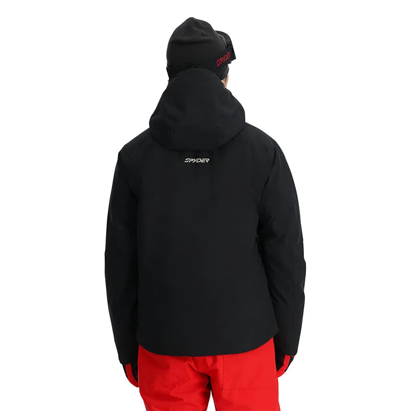 Spyder Mens Snow Jacket Copper Insulated