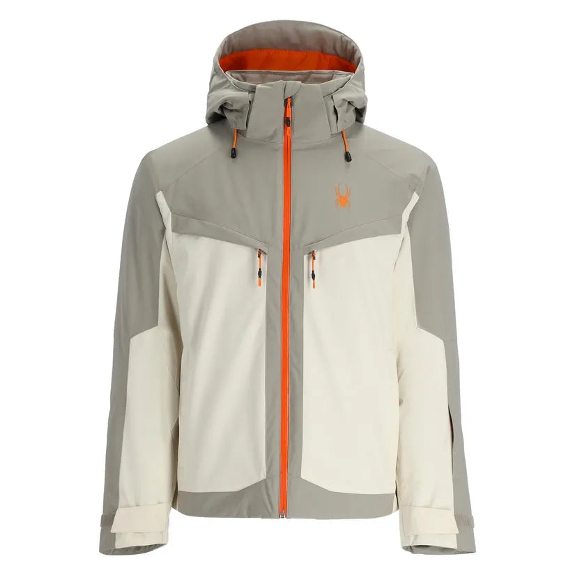 Spyder Mens Snow Jacket Copper Insulated