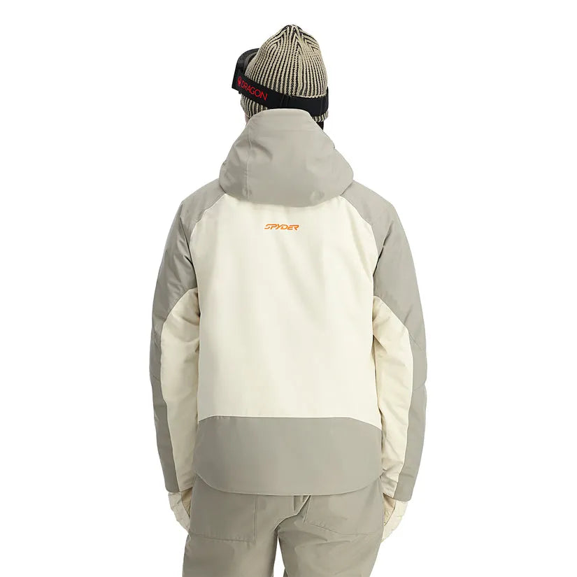 Spyder Mens Snow Jacket Copper Insulated
