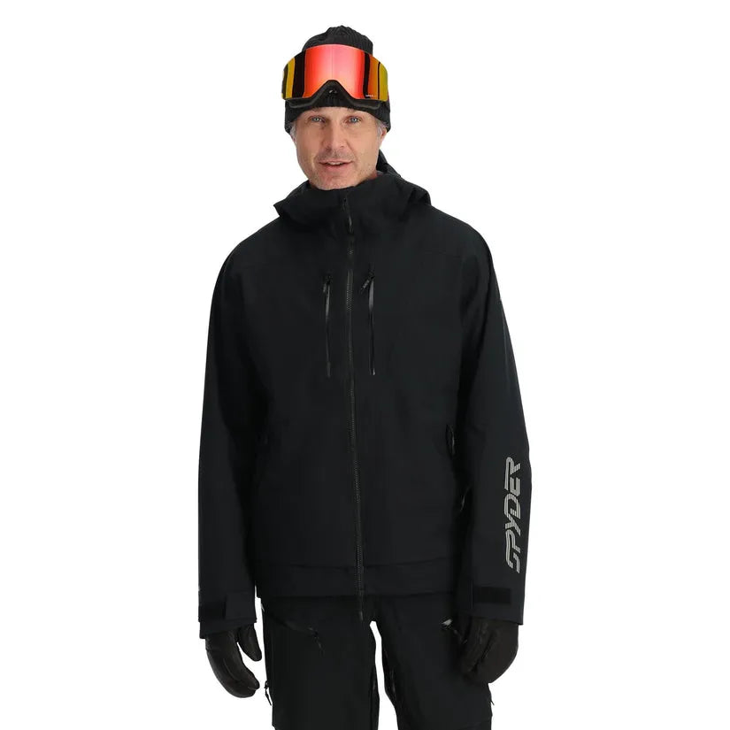 Spyder Mens Snow Jacket Sanction Hard Shell