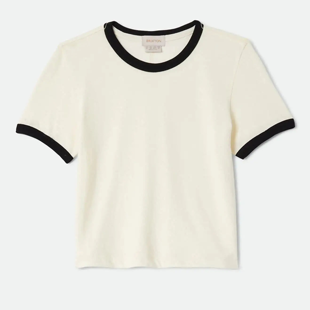 Brixton Womens Shirt Carefree Organic Garment Dye Ringer