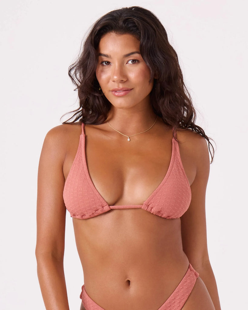 Roxy Womens Bikini Top Haliewa Built Up Triangle