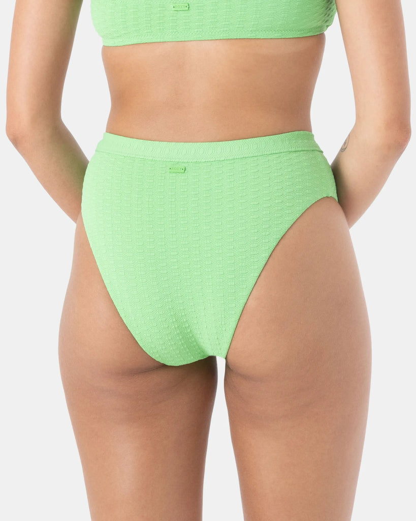 Roxy Womens Bikini Bottoms Haliewa Banded High Waist Mod