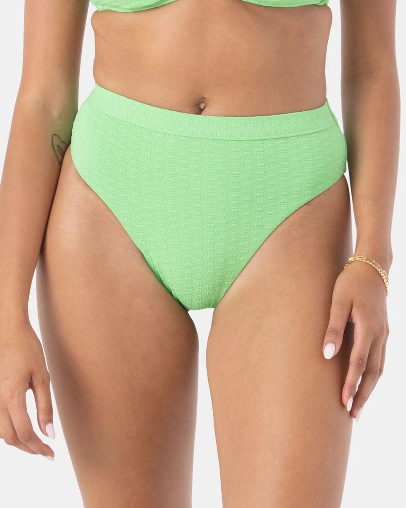 Roxy Womens Bikini Bottoms Haliewa Banded High Waist Mod