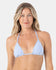 Roxy Womens Bikini Top Pacific Coast Highway Mini Tiki Triangle