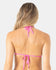 Roxy Womens Bikini Top Surf City Colorblock Mini Tiki Triangle