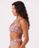 Roxy Womens Bikini Top Batik Bloom Athletic Triangle