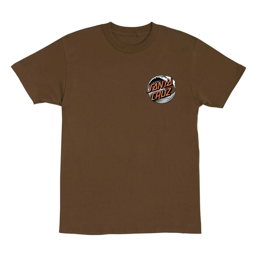 Santa Cruz Skateboards Mens Shirt Wave Dot
