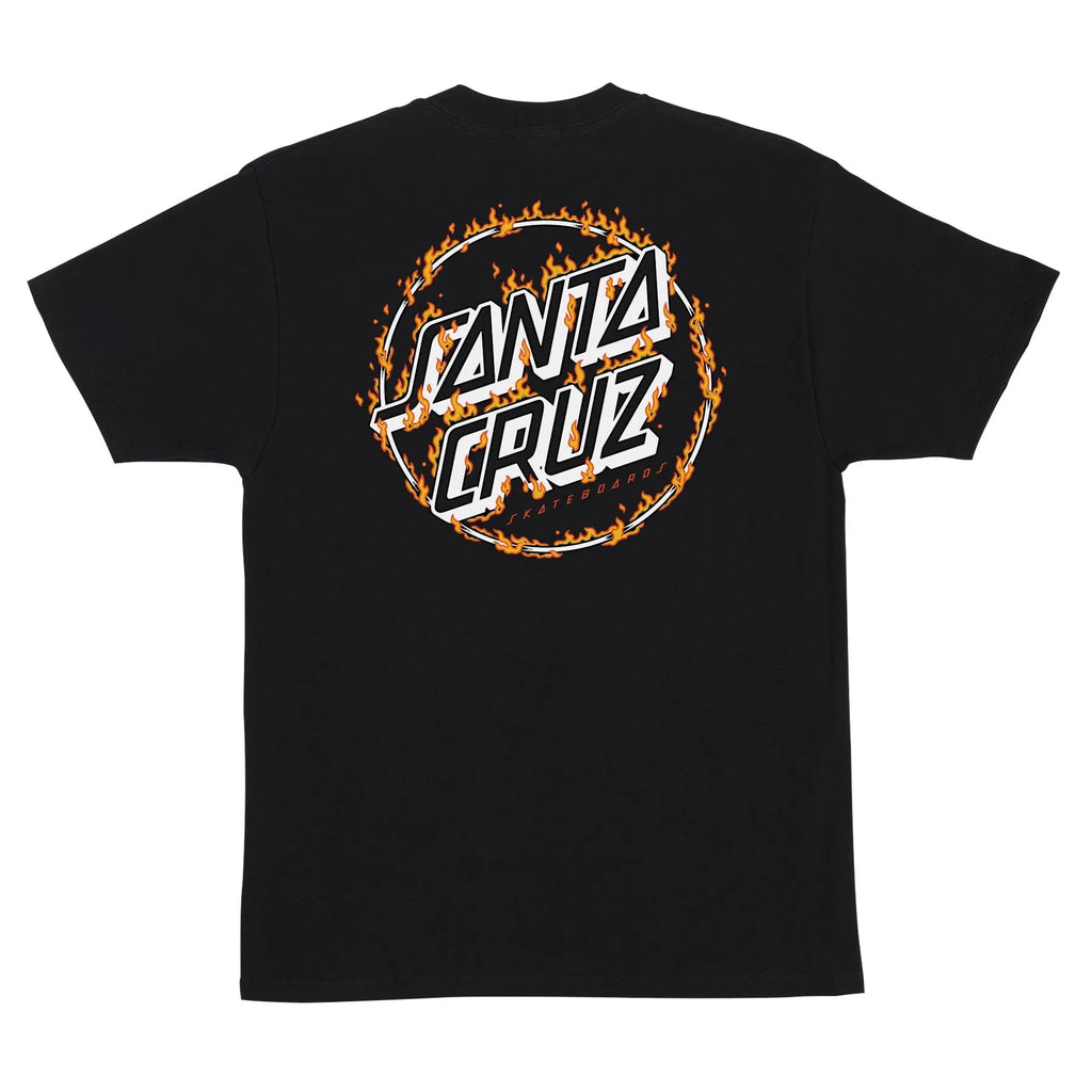Santa Cruz Skateboards Mens Shirt Burnt Opus