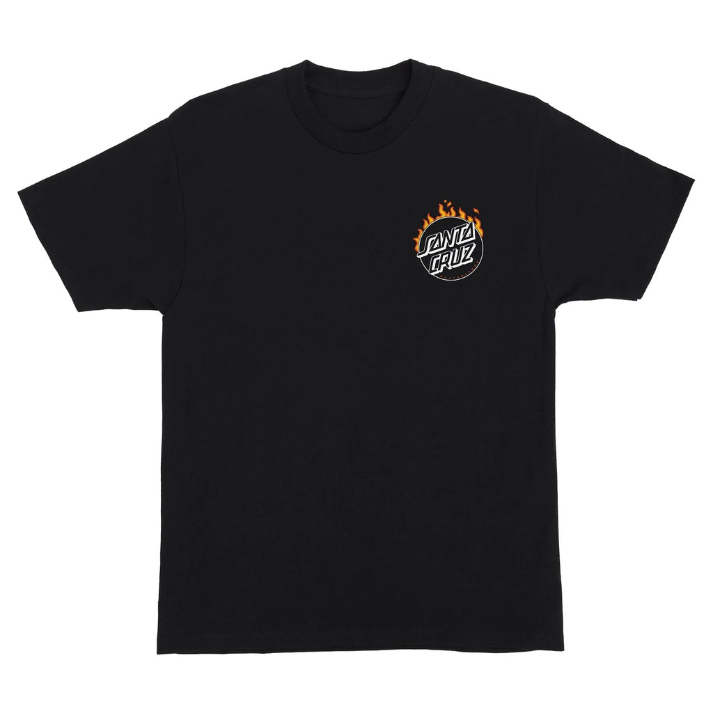 Santa Cruz Skateboards Mens Shirt Burnt Opus