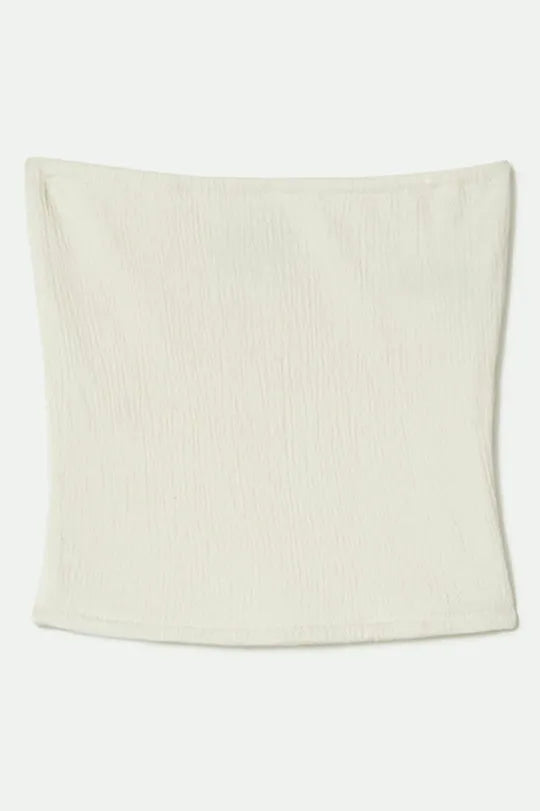 Brixton Womens Crinkle Tube Top