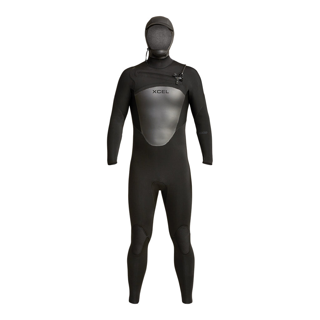 Xcel Men's Axis Hooded 5/4mm Full Wetsuit DS