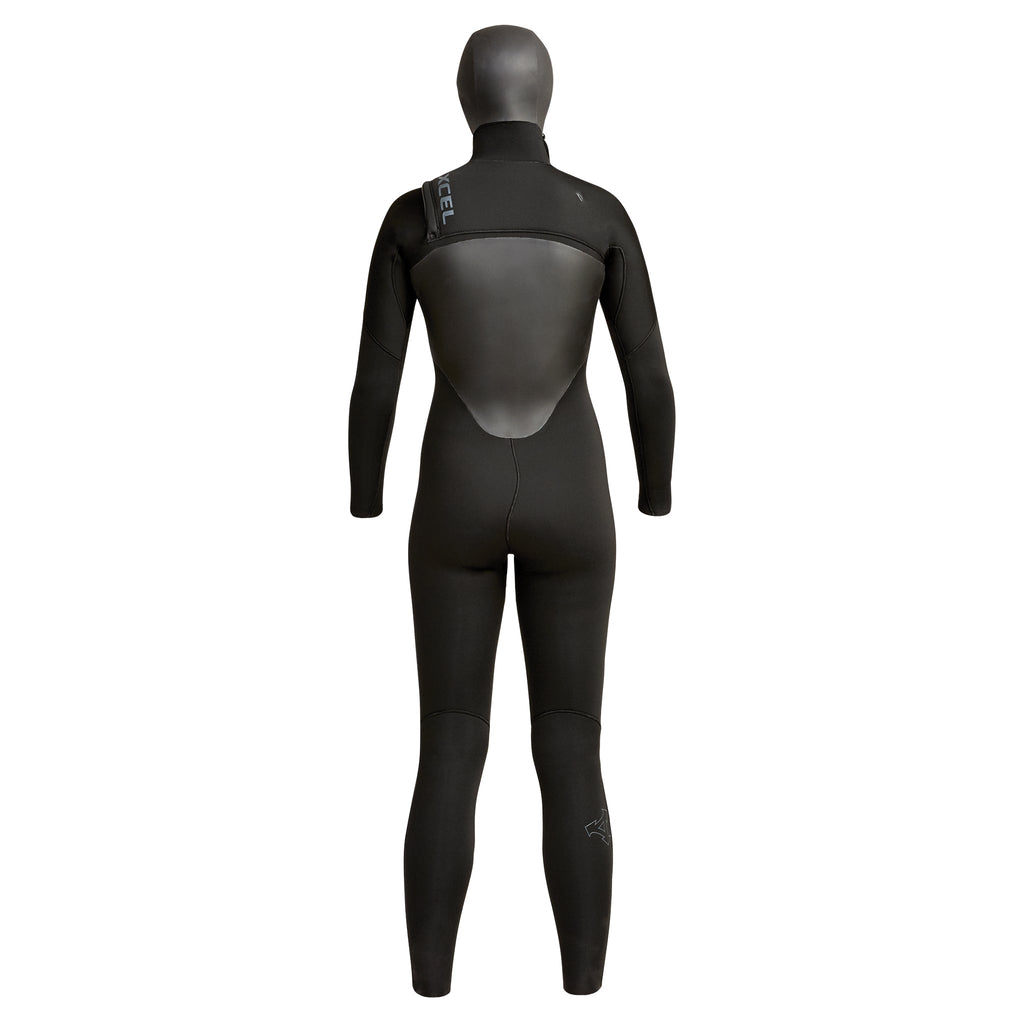 Xcel Women's Axis 5/4mm Front Zip Hooded Full Wetsuit DS