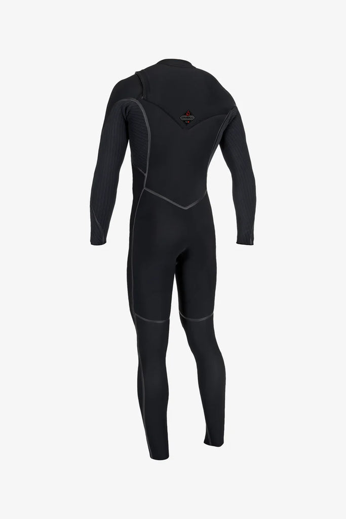 Oneill Mens Wetsuit Hyperfreak Fire Chest Zip 4/3+mm Fullsuit