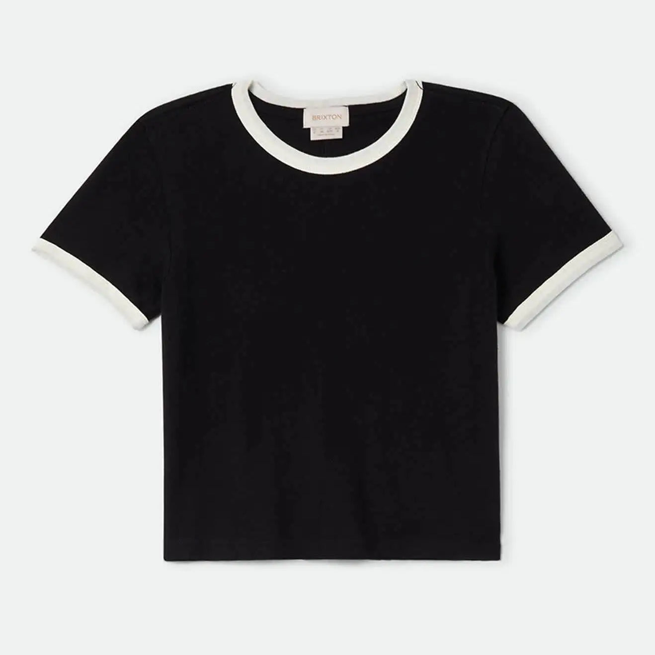Brixton Womens Shirt Carefree Organic Garment Dye Ringer