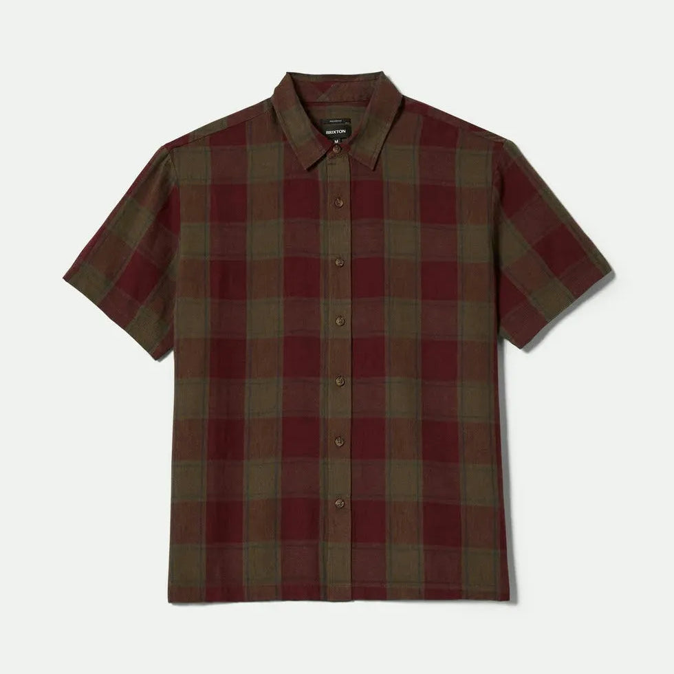 Brixton Mens Shirt Cru Linen Blend
