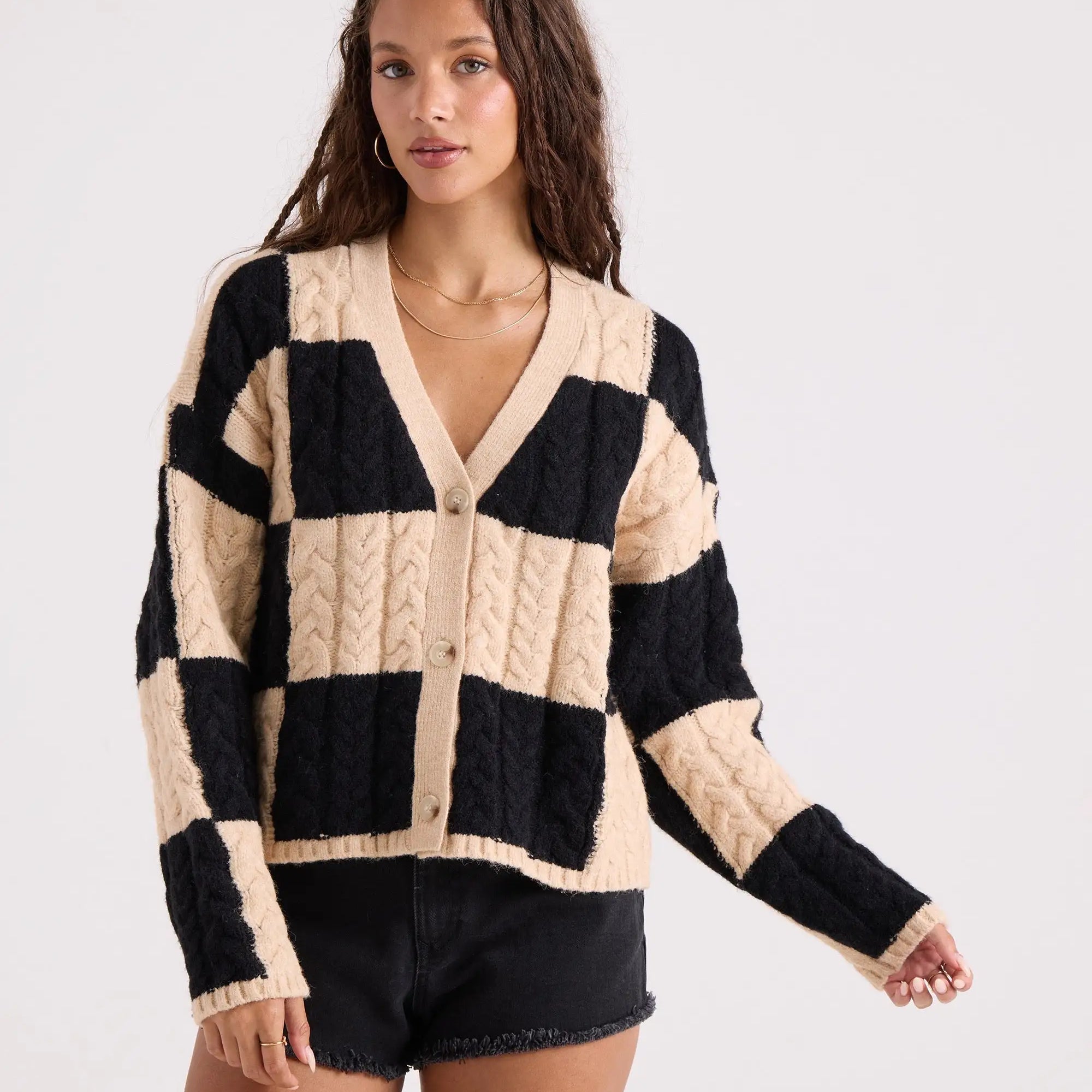 Volcom Womens Sweater Check You