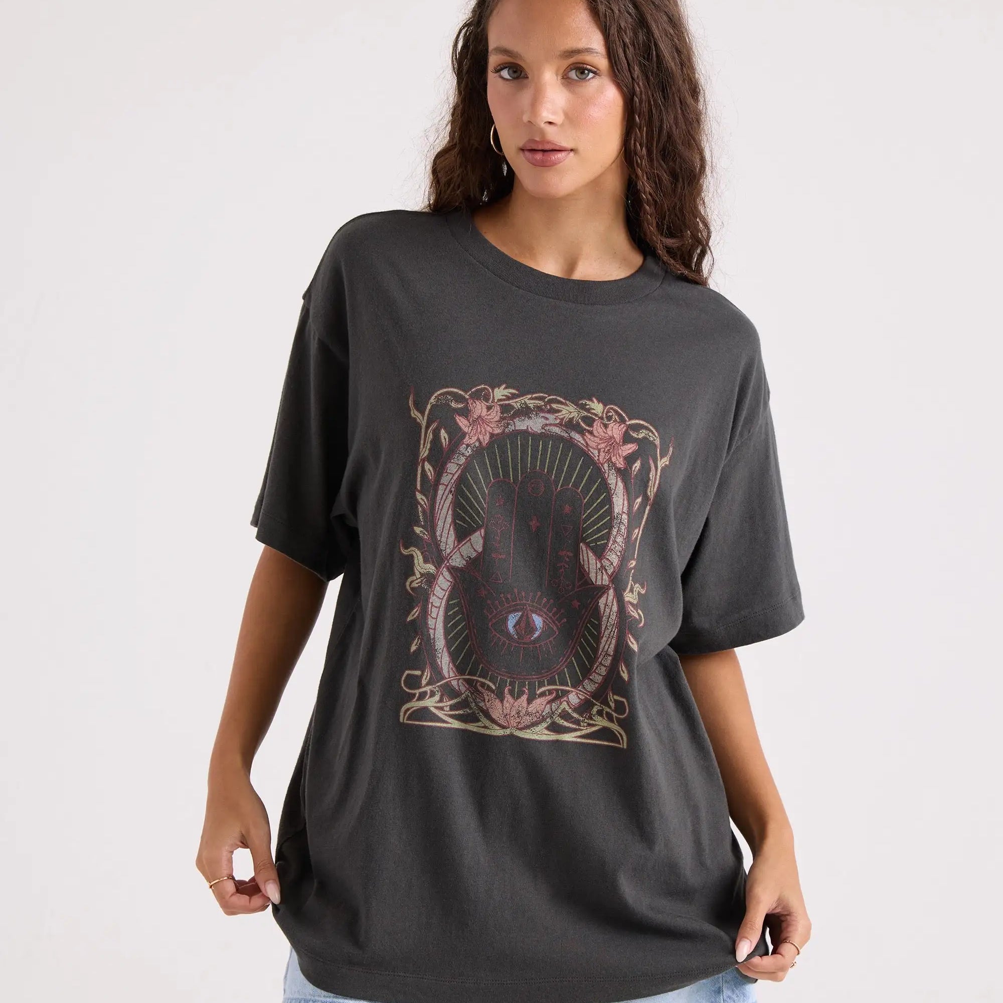 Volcom Womens Shirt Gatekeeper Stones Throw Tee