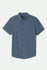 Brixton Mens Woven Charter Organic Cotton Linen Blend