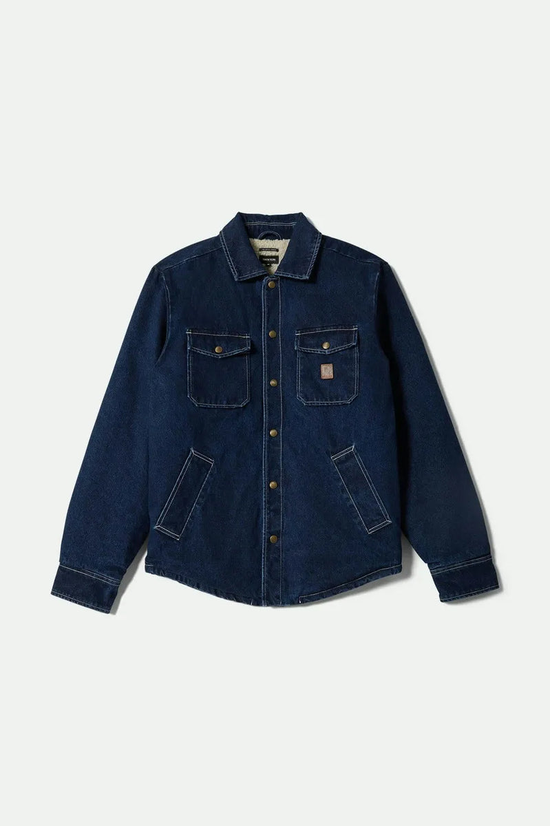 Brixton Mens Jacket Durham Sherpa Lined – Hansen Surfboards