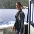 Xcel Women's Ocean Ramsey Water Inspired Premium Stretch Long Sleeve UV Top DS