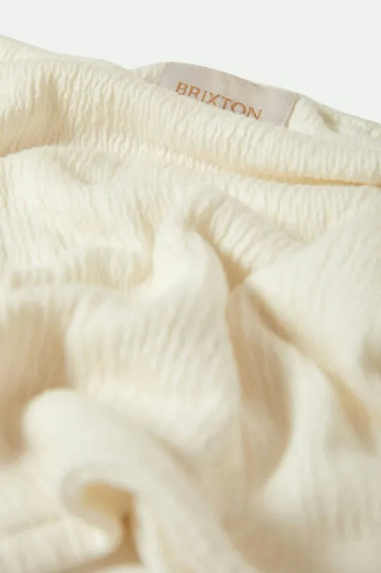 Brixton Womens Crinkle Tube Top