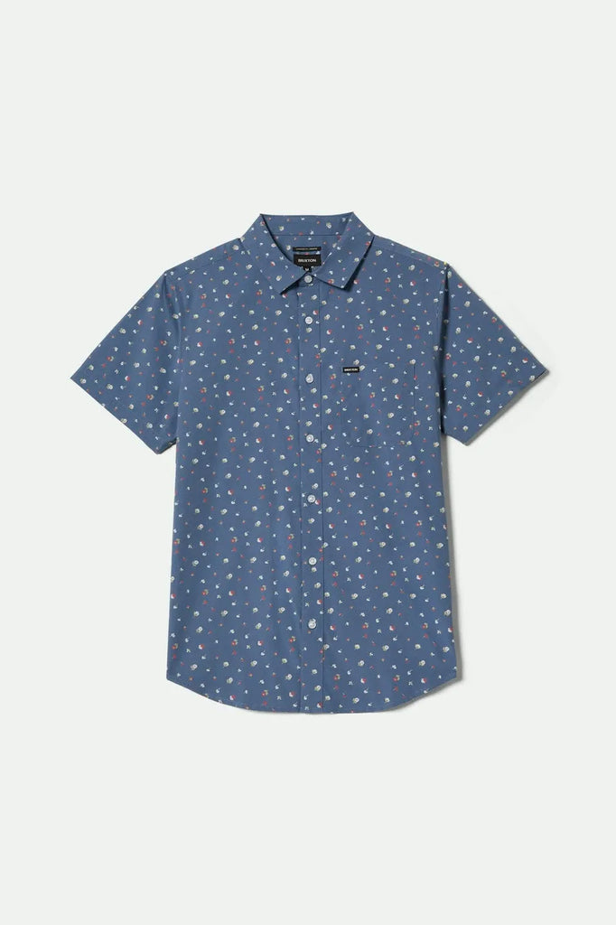 Brixton Mens Woven Charter Print