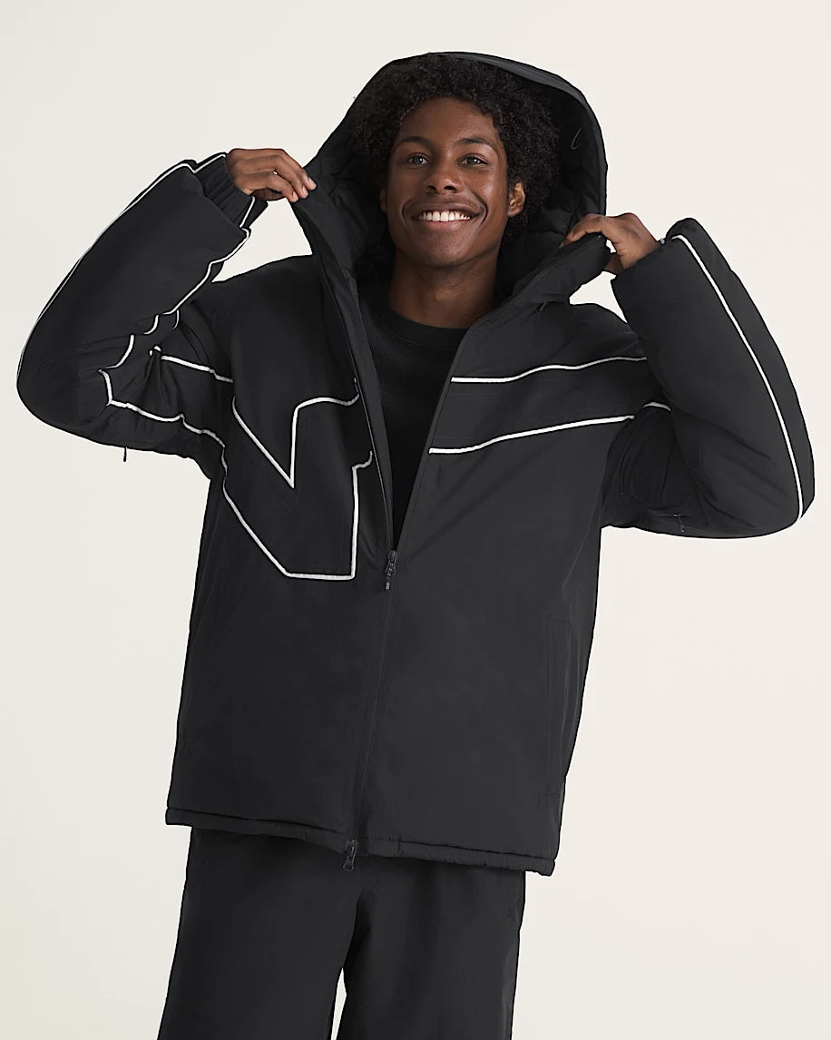 Vans Mens Snow Jacket 90's Big Block Hooded 2L