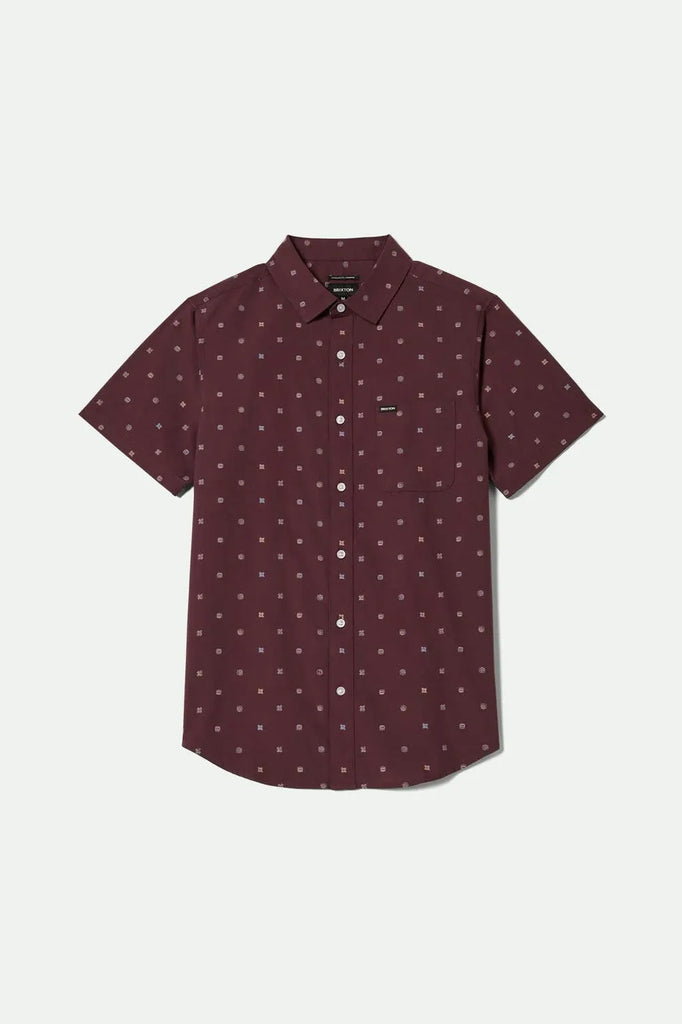 Brixton Mens Woven Charter Print