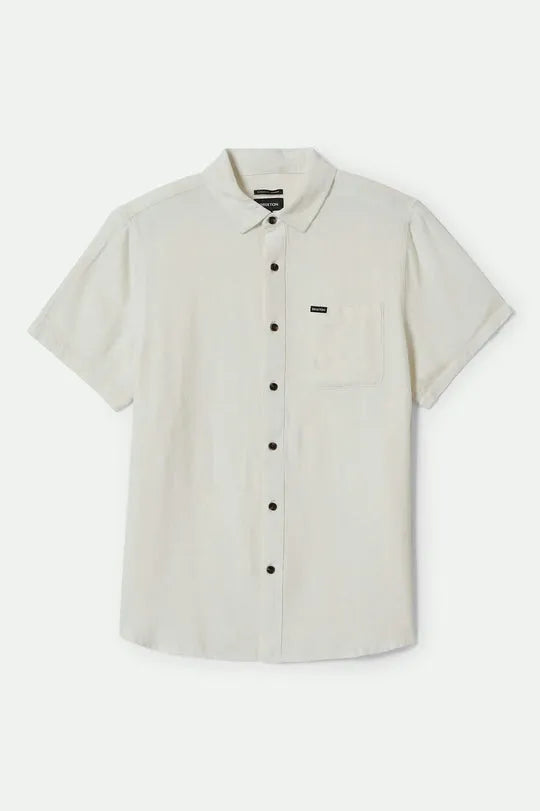 Brixton Mens Woven Charter Organic Cotton Linen Blend
