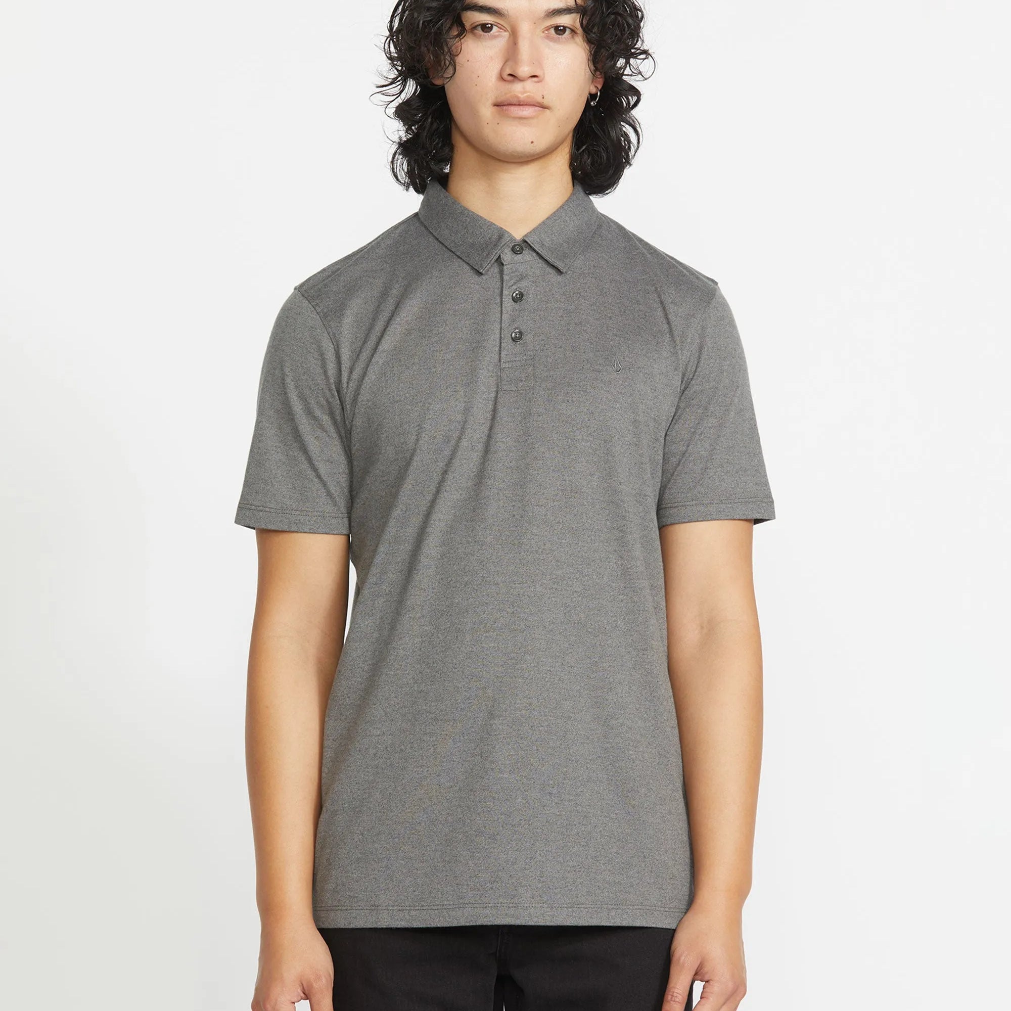 Volcom Mens Knit Wowzer Polo
