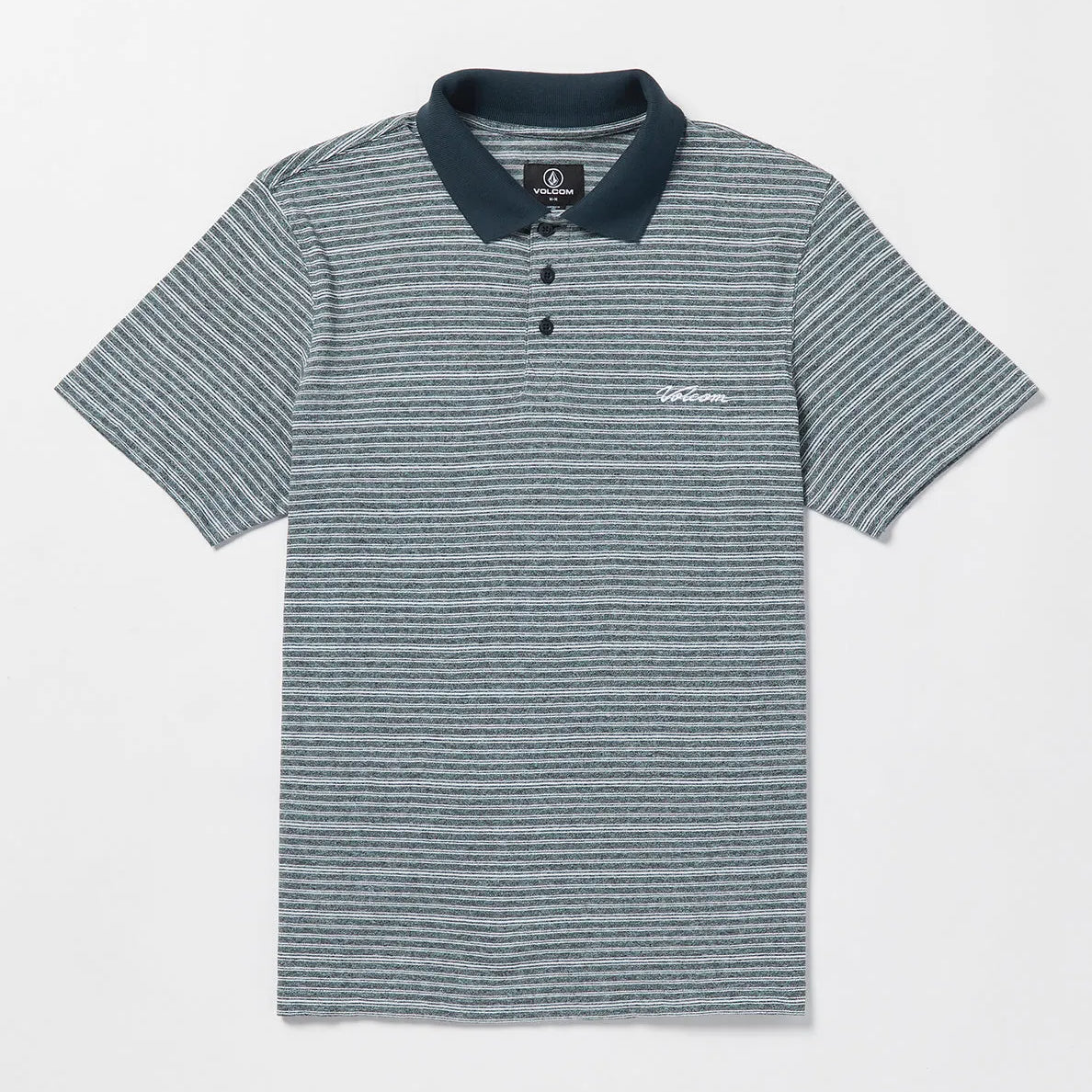 Volcom Mens Knit Static Stone Polo