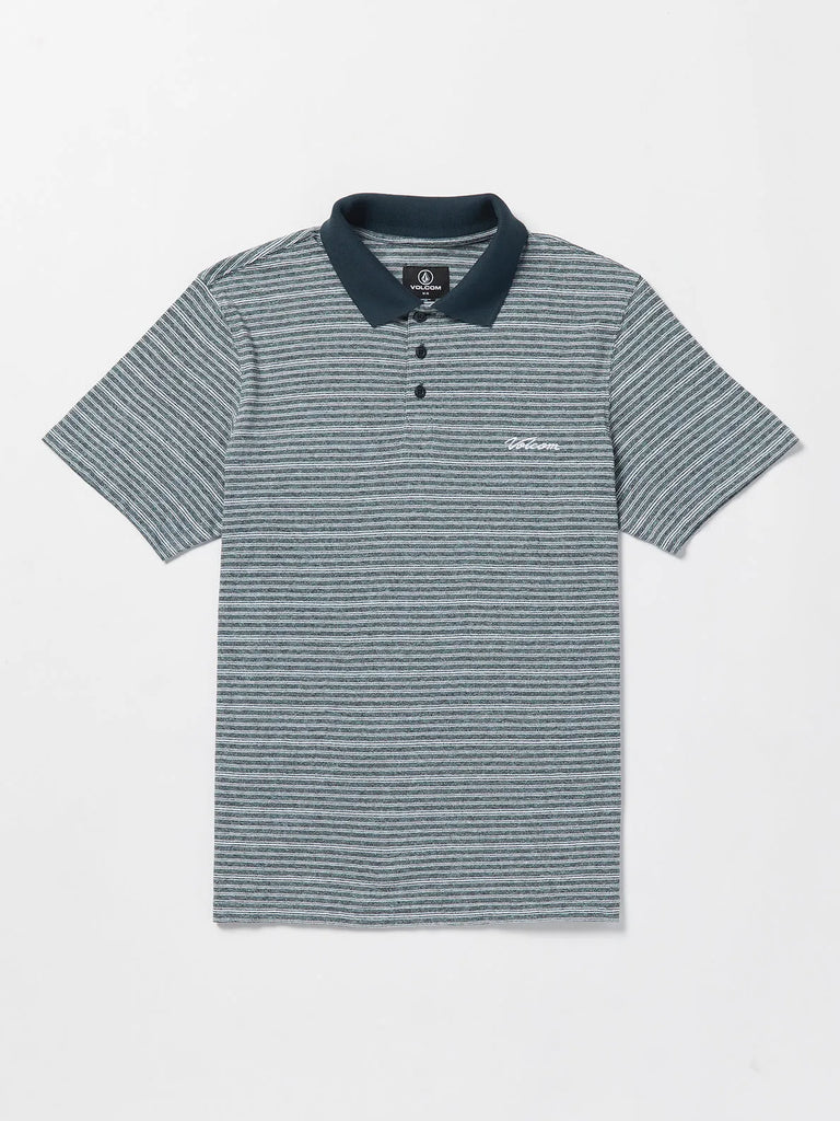 Volcom Mens Knit Static Stone Polo