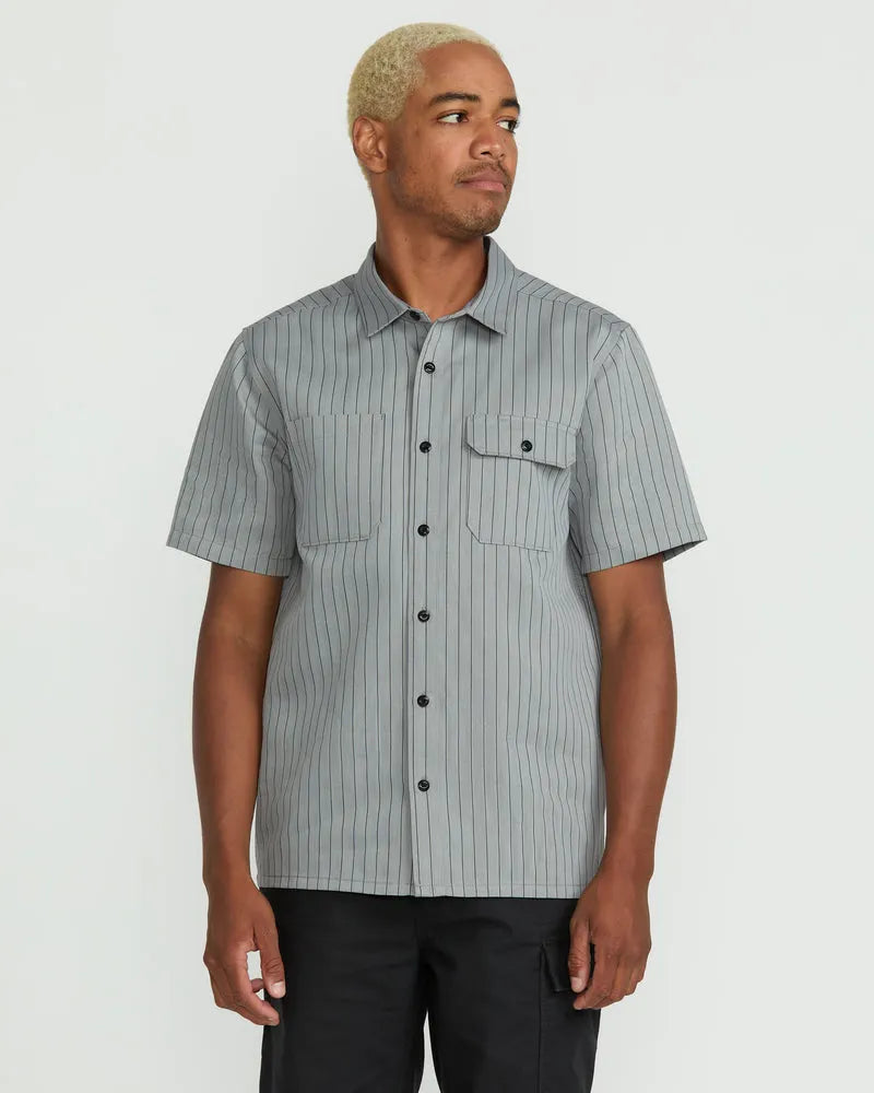 Volcom Mens Woven Trade Stone