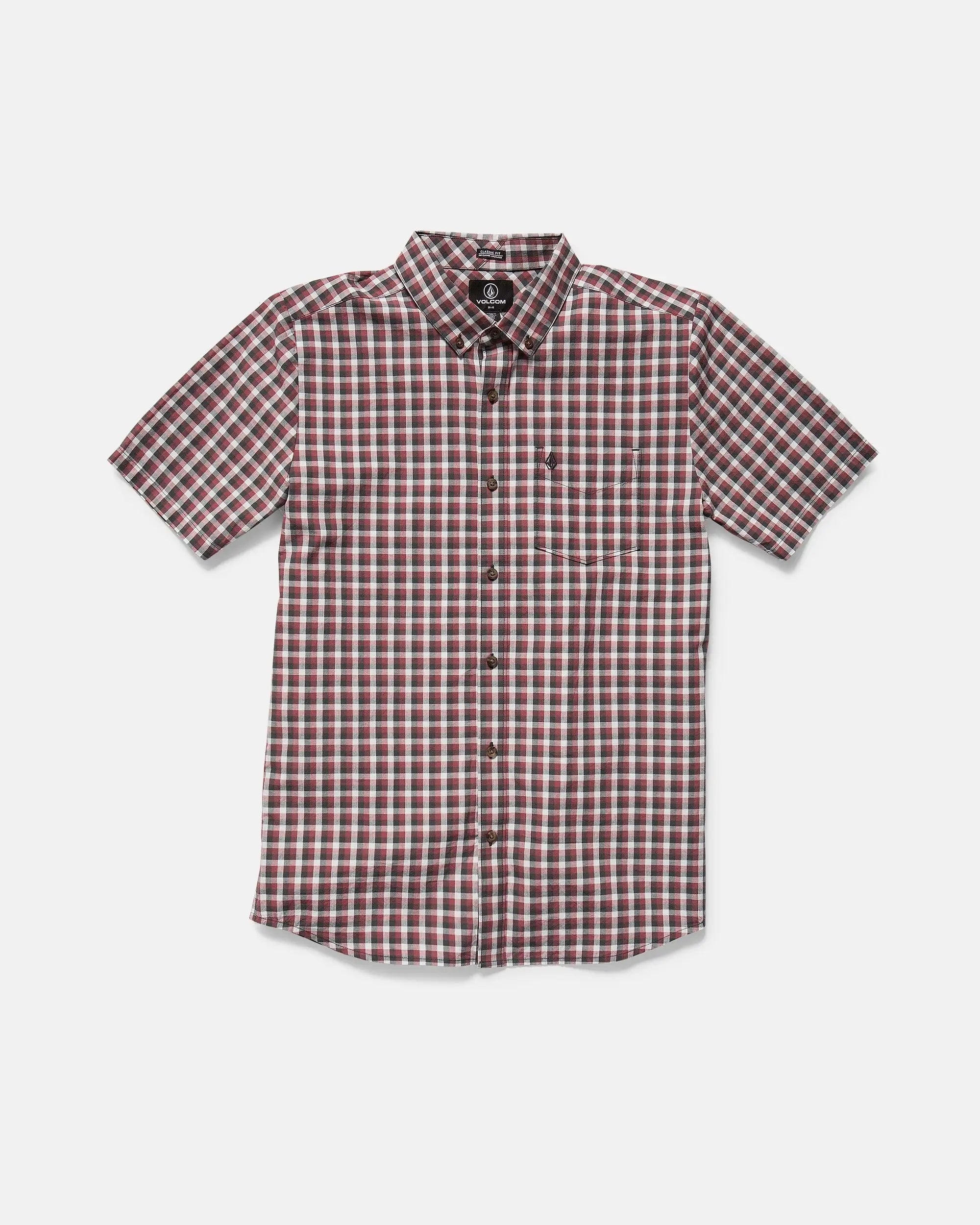 Volcom Mens Woven Louie Check