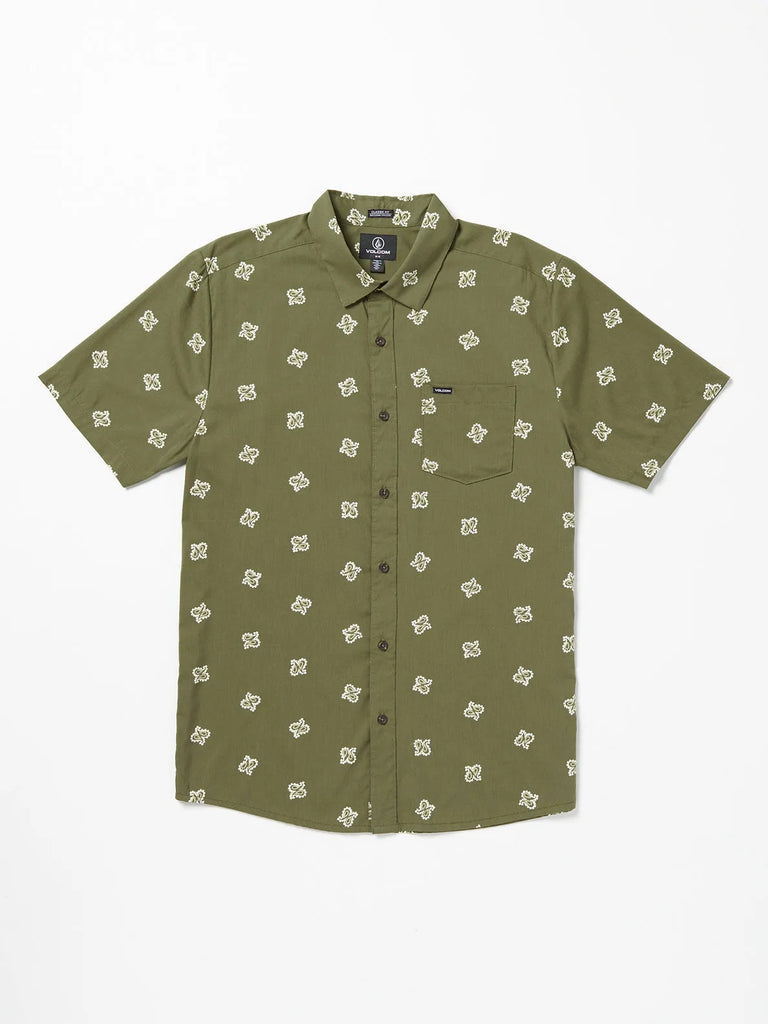 Volcom Mens Woven Scaler Stone