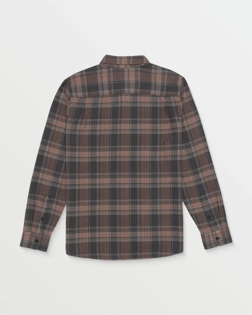 Volcom Mens Shirt Baystone Long Sleeve Flannel