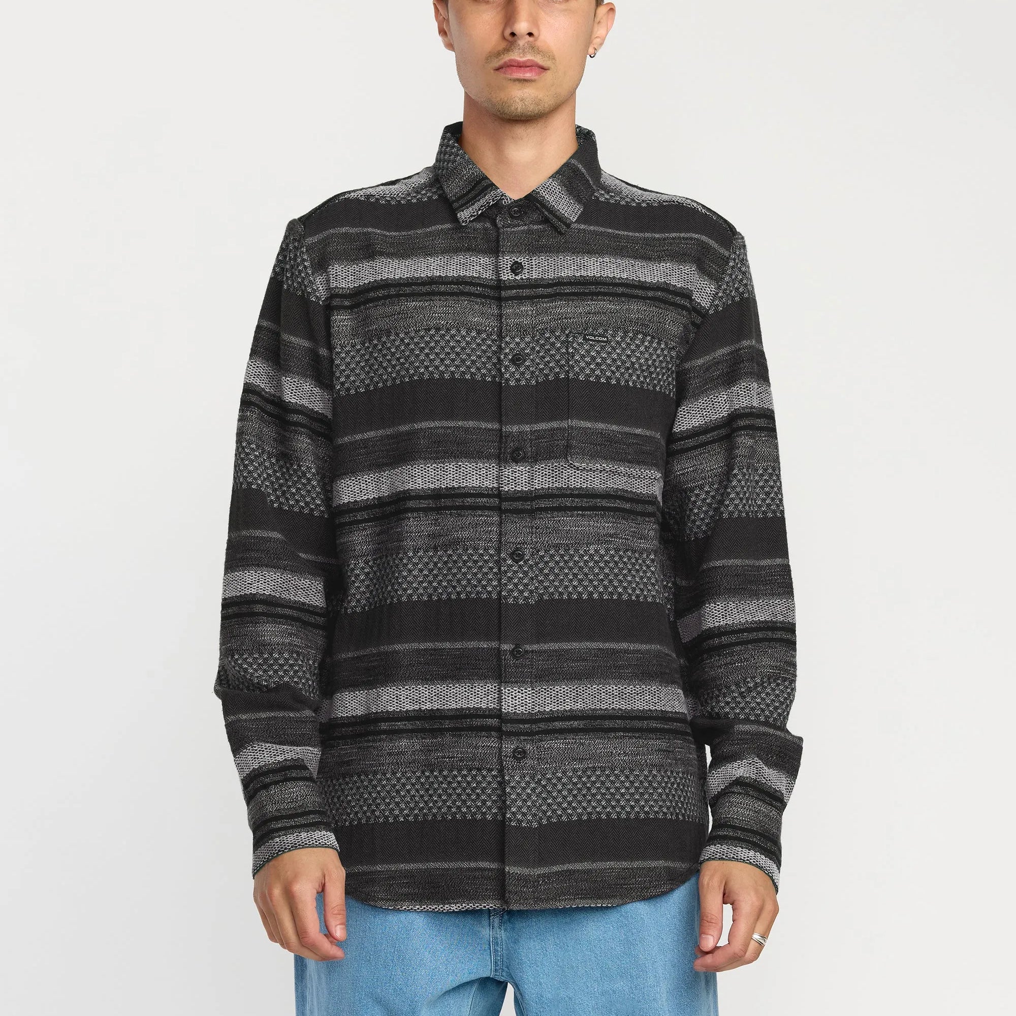 Volcom Mens Shirt Confuzzled