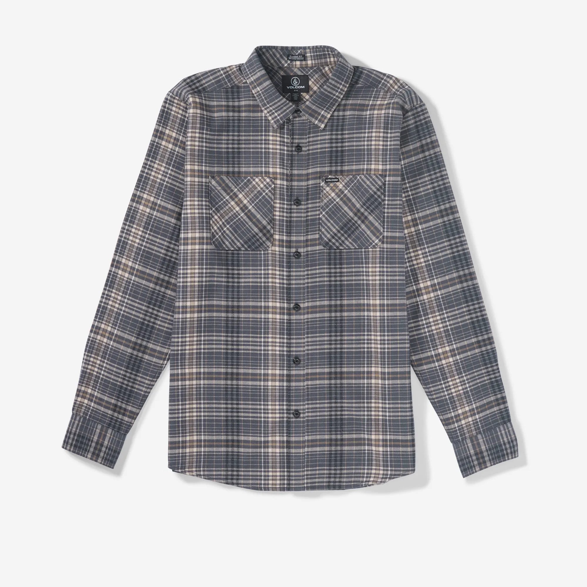 Volcom Mens Shirt Netastone Flannel