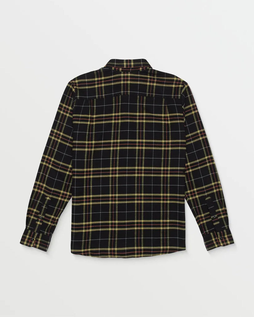 Volcom Mens Shirt Netastone Long Sleeve Flannel